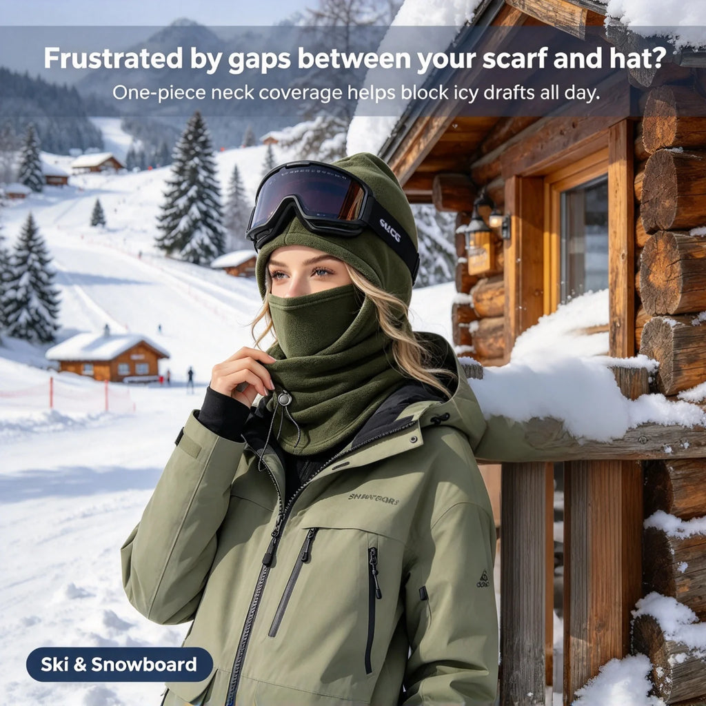 This winter is warm and fashionable ❄️✨ Winter masks and hats