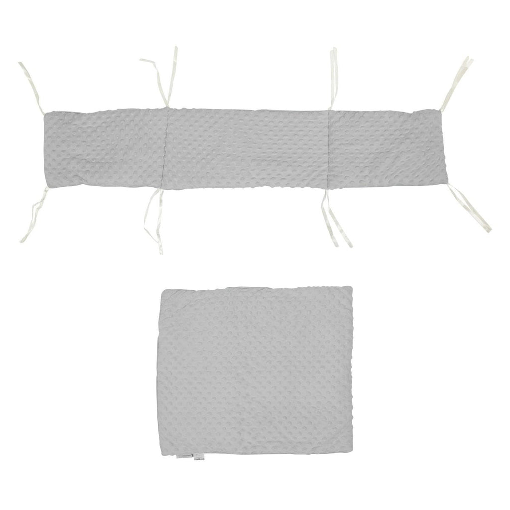 2-tlg. Dimple Kinderbett-/Wiegen-Steppdecken- und Nestchen-Set