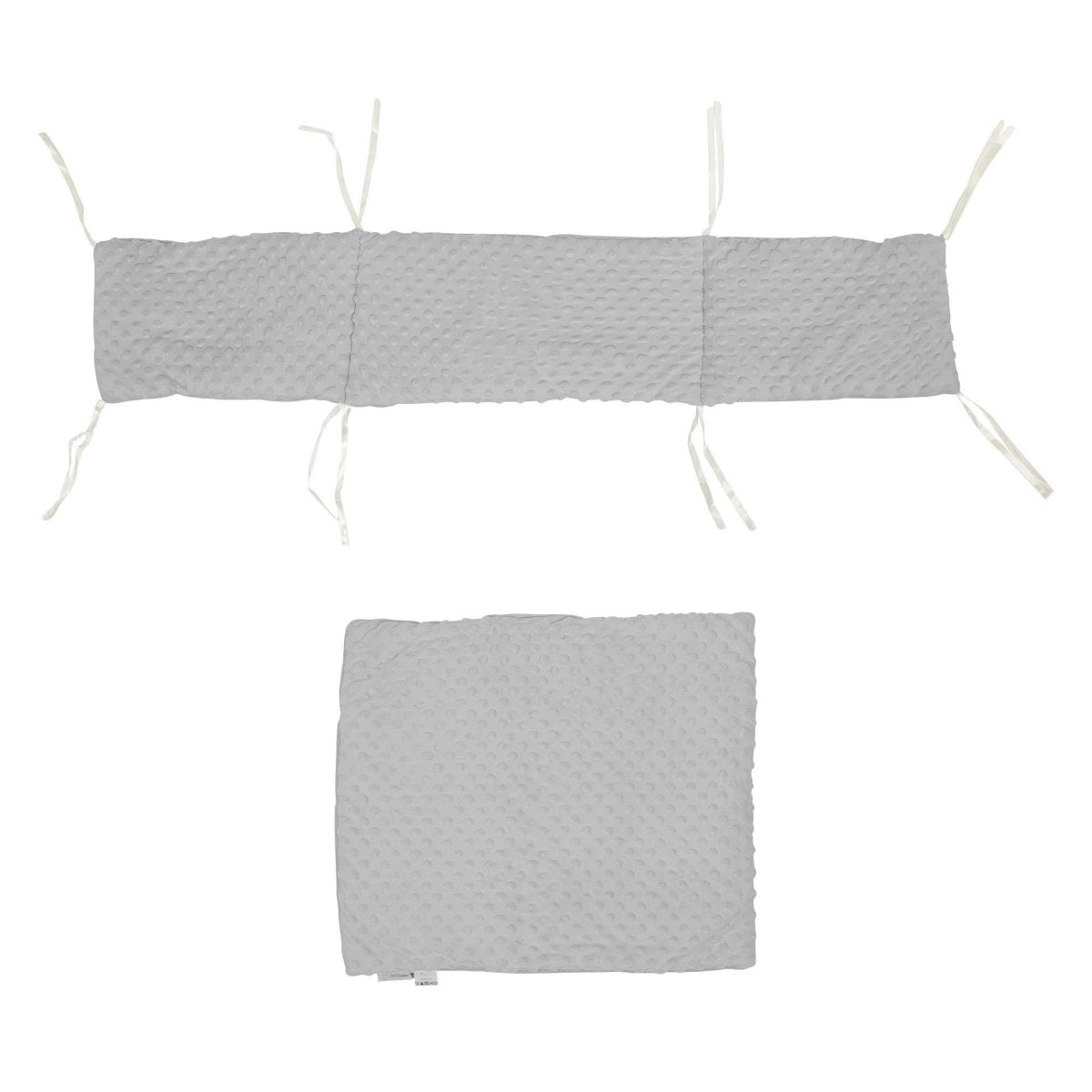 2-tlg. Dimple Kinderbett-/Wiegen-Steppdecken- und Nestchen-Set