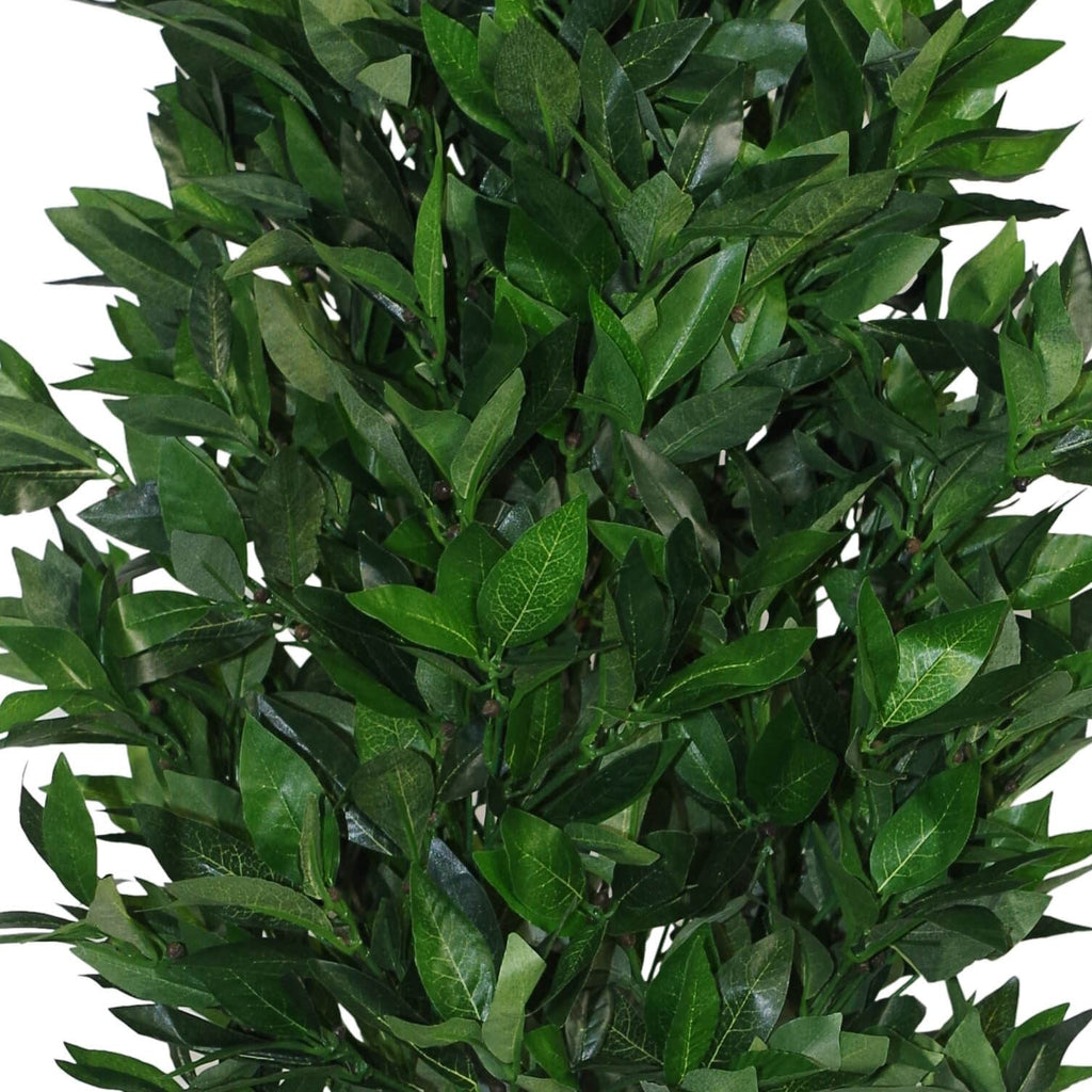 Künstlicher Lorbeerbaum in Pyramidenform, 120 cm Stamm, 1 Paar