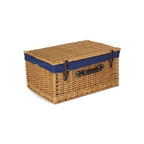62 cm Picknickkorb aus ungeschälter Weide