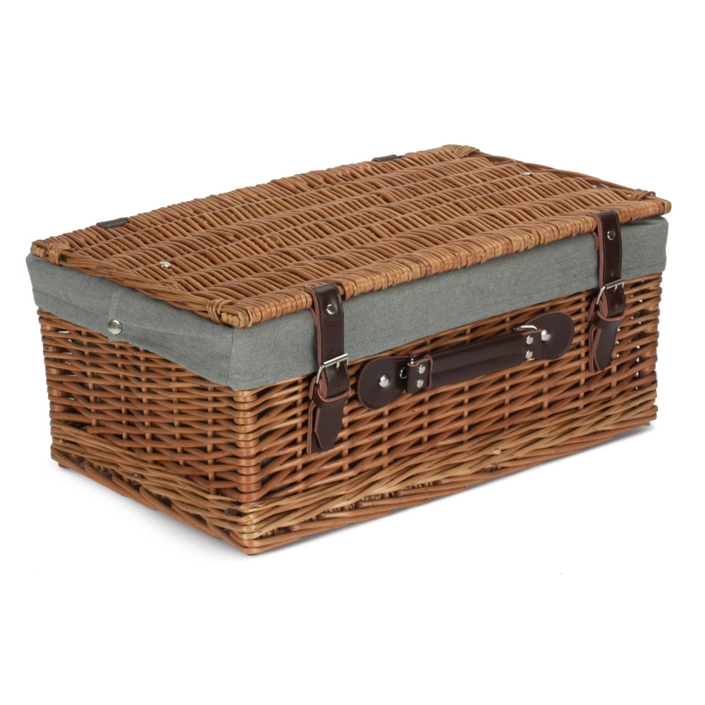 46cm Doppelgedämpfter Weiden-Picknickkorb