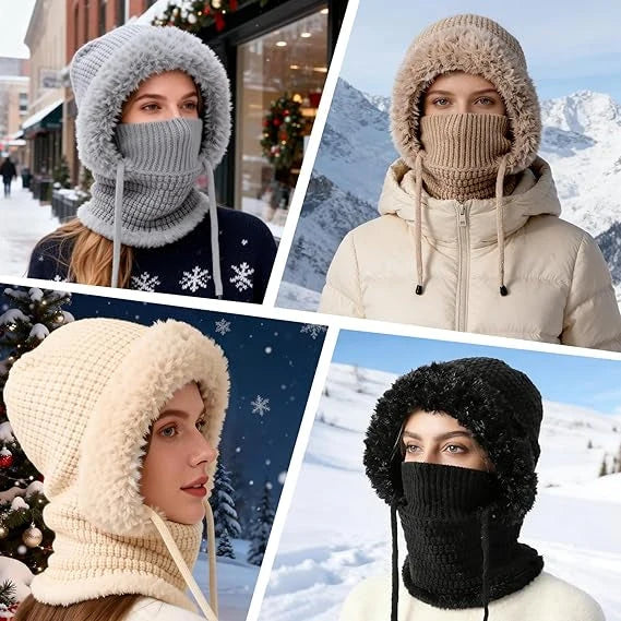 This winter is warm and fashionable ❄️✨ Winter masks and hats