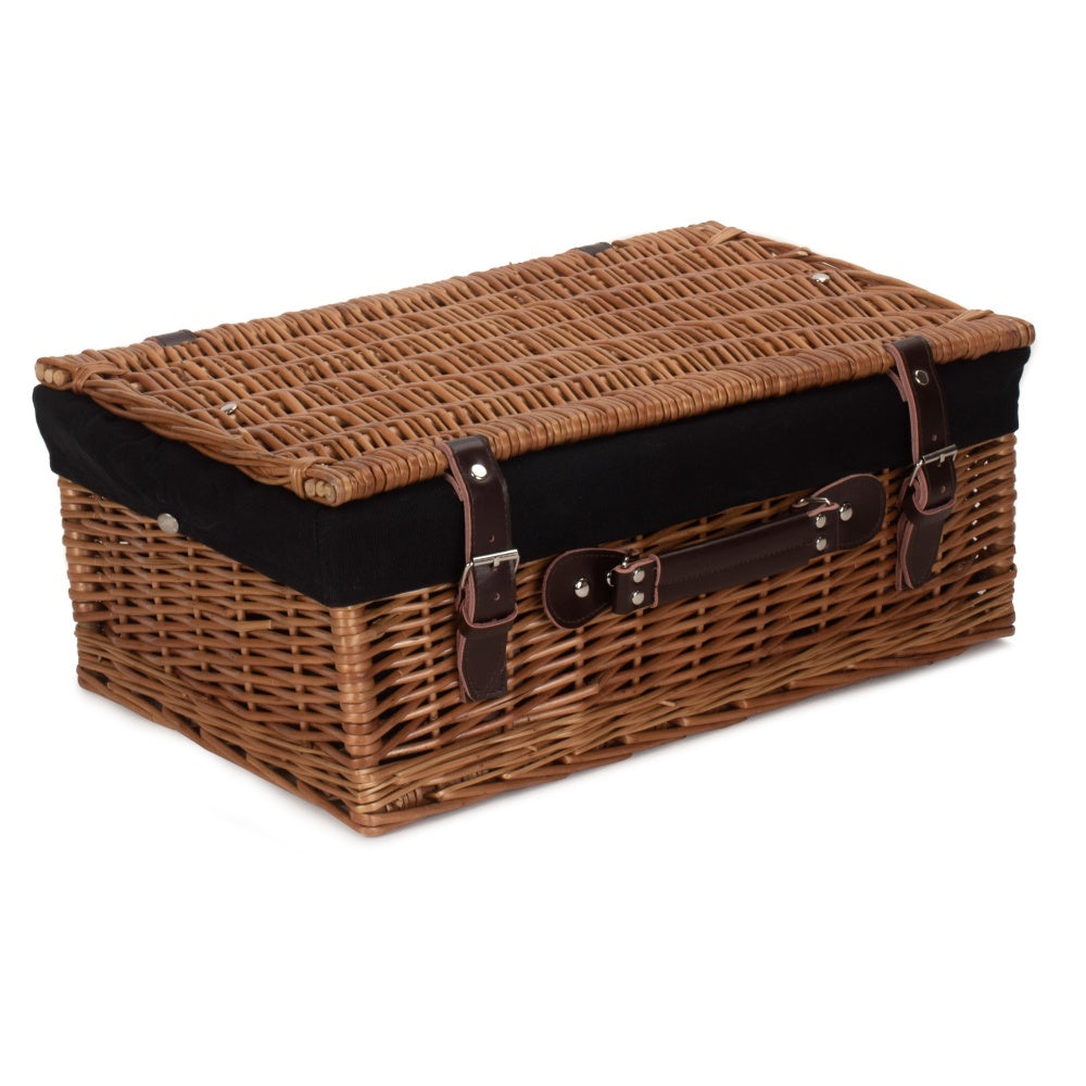 46cm Doppelgedämpfter Weiden-Picknickkorb