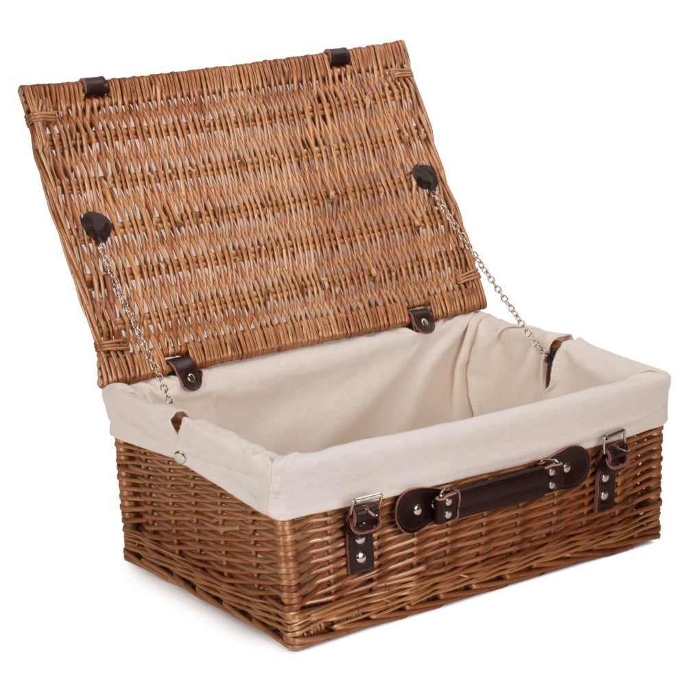 46cm Doppelgedämpfter Weiden-Picknickkorb
