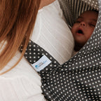 Breastfeed Apron - White Stars-Clearance